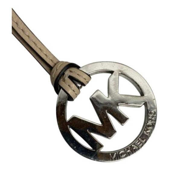 Michael Kors Metallic Bronze Signature Logo Tote Bag Purse - Picture 2 of 7